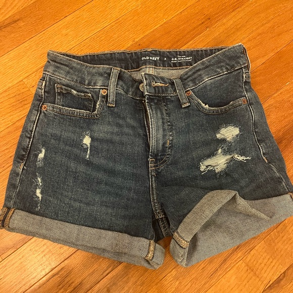 Old Navy Pants - Old Navy High-Rise Straight Jeans in Blue